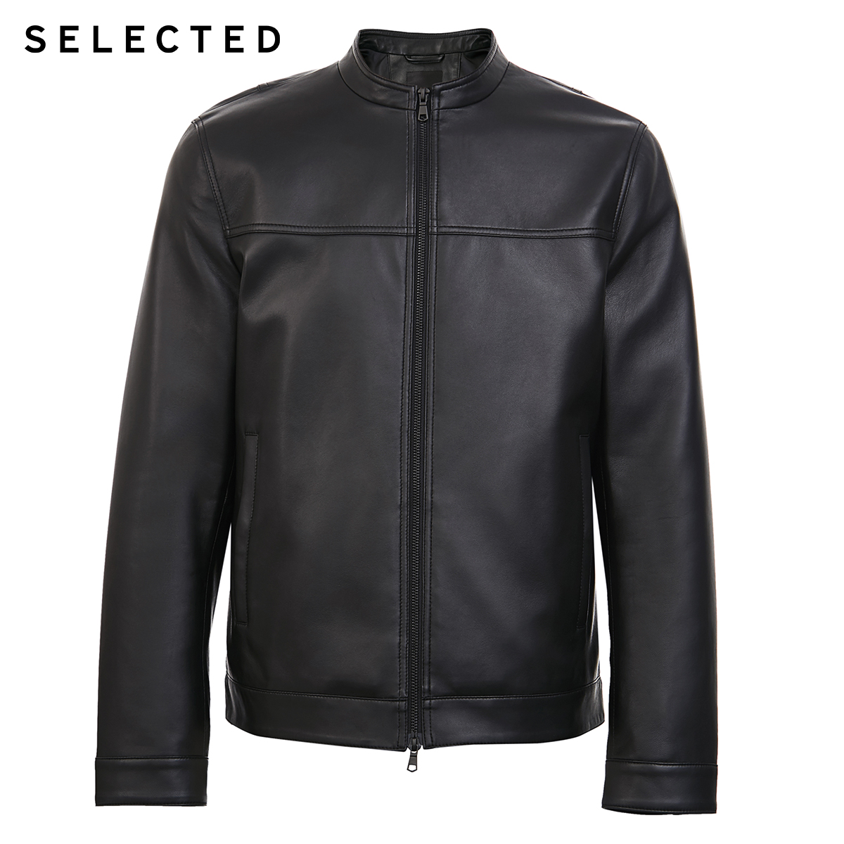 CHỌN Slade mới da lộn nam Business Casual Leather Jacket Jacket Jacket S) 420110501