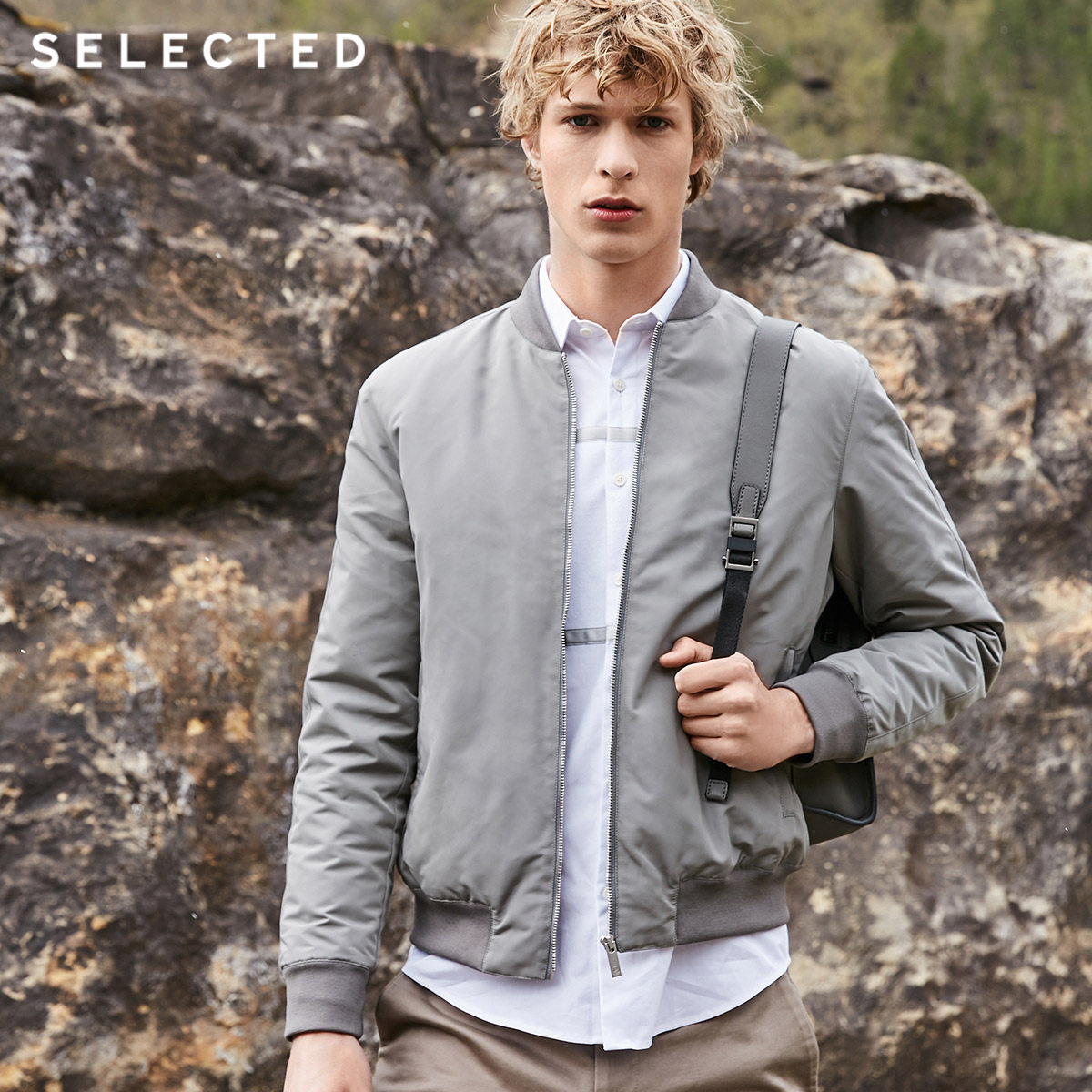 Blouson homme SELECTIONNE  SLADE - Ref 3121373 Image 1