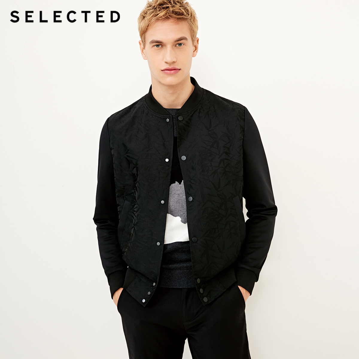 Blouson homme SELECTED    en Polyester - Ref 3118155 Image 1