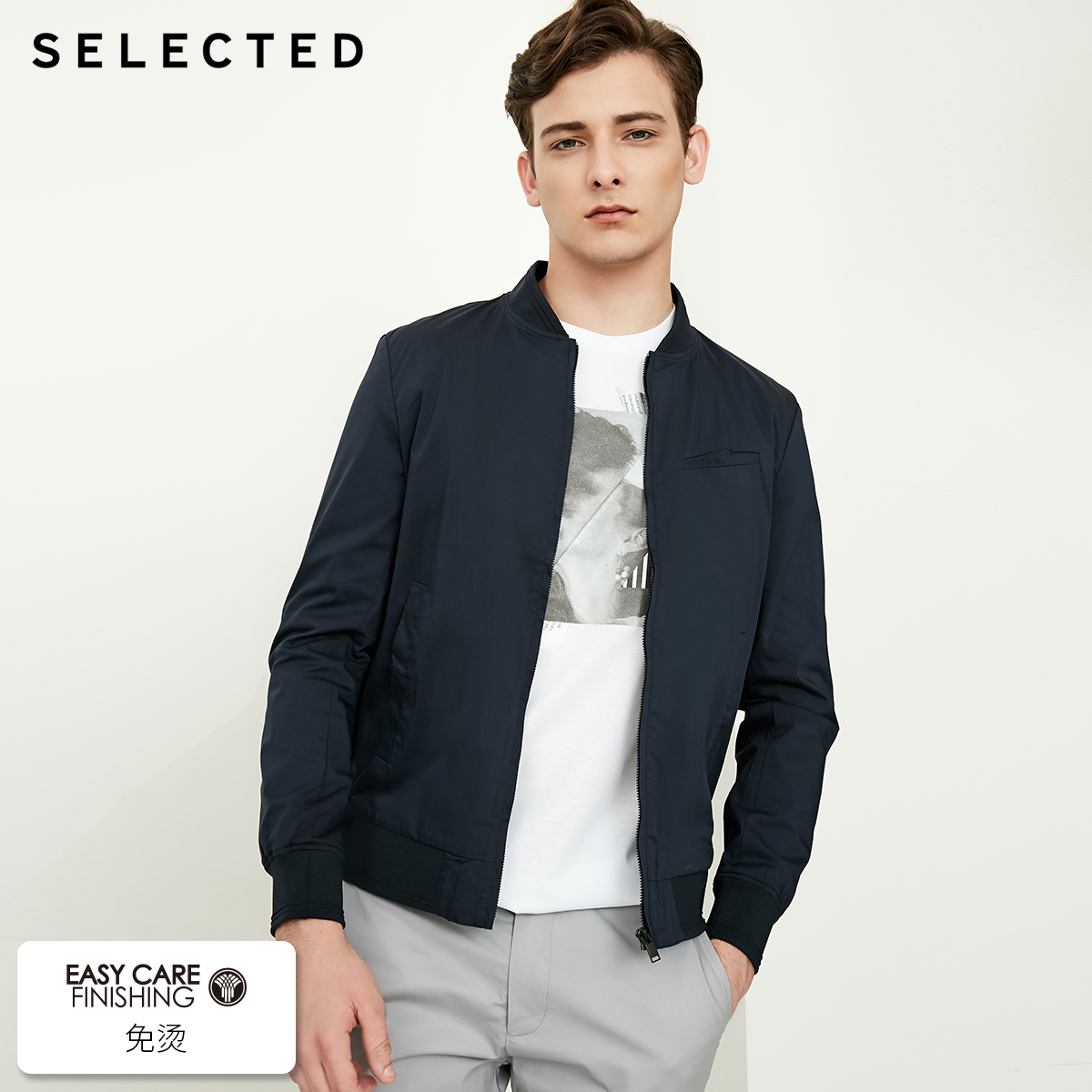 Blouson homme SELECTED    manches longues - Ref 3118483 Image 1