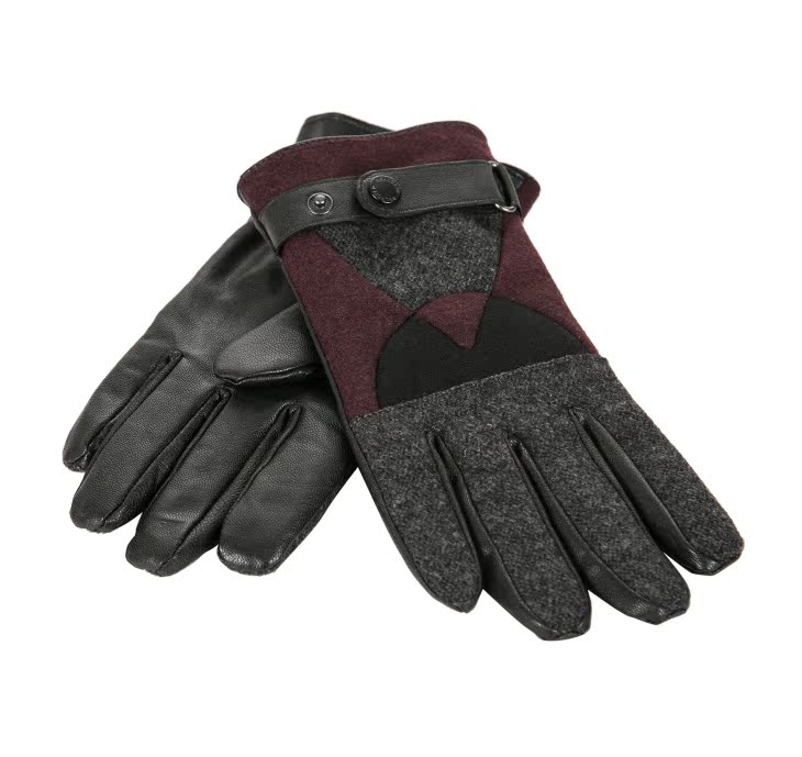 Gants pour homme SELECTED    en peau de mouton - Ref 2782359 Image 19