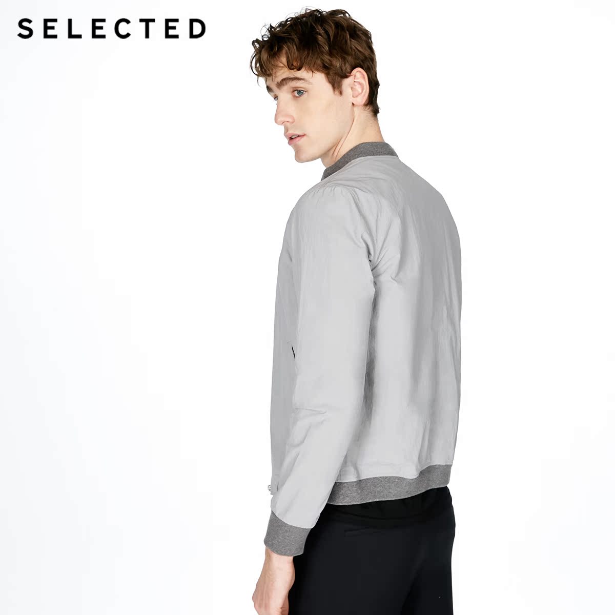 Blouson homme SELECTED    en Nylon - Ref 3117693 Image 3