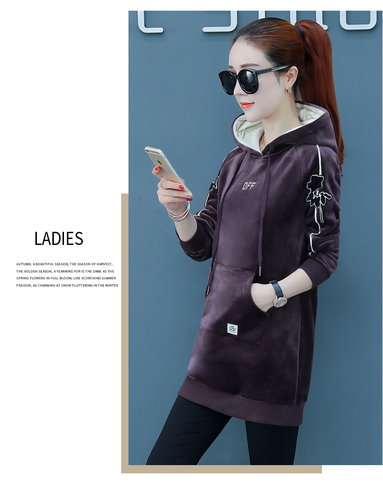 Sweatshirt femme M58  en Polyester - Ref 3217463 Image 31