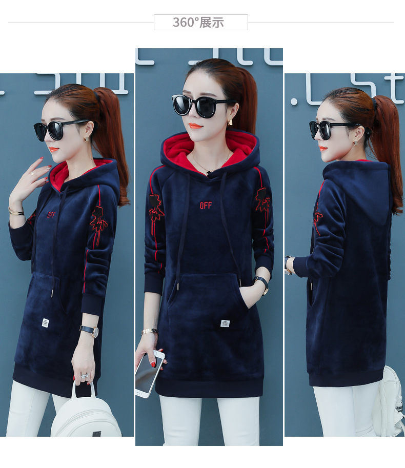 Sweatshirt femme M58  en Polyester - Ref 3217463 Image 10