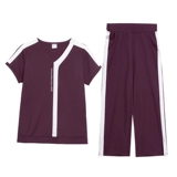 Летняя летняя одежда, спортивный костюм, комплект, 2020, в западном стиле