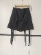 Lolipa Dark Techwear Style Deconstructed Multi-Layered Asymmetrical Skirt High-Waisted Slimming Hot Girl Trendy Short Skirt Summer