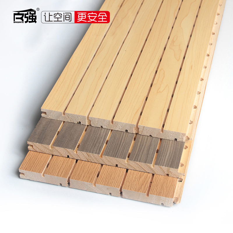 Top 100 wooden sound-absorbing board Solid wood soundproof board School Conference Room Piano Room Recording Studio Cinema KTV Environmental Protection Decoration