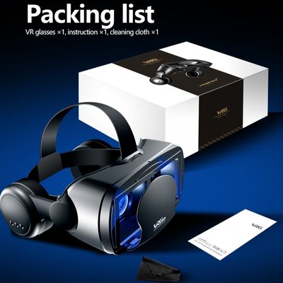 New VRGPRO Blu-ray headphone version VR glasses eye-protecting mobile phone virtual reality helmet 3DVR glasses 5-7 inches