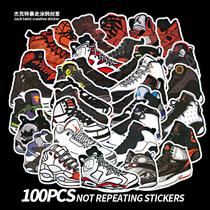 Personality stickers mens luggage stickers waterproof sports shoes Tide brand suitcase laptop decoration stickers refrigerator table Wall motorcycle car stickers personality decoration stickers