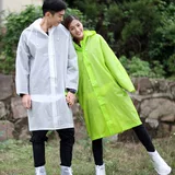 Дорожный водонепроницаемый дождевик подходит для пеших прогулок, длинная портативная модная утепленная куртка, плащ