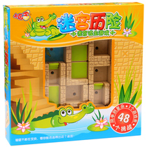 Labyrinth Adventure 48 level educational childrens toys intellectual table game logical thinking exercise mental training