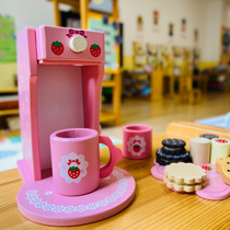 Emulation Cake Toddler Child Wood Chicecle Memes you live Home Kitchen Little Princess Toy Girl Birthday Presents