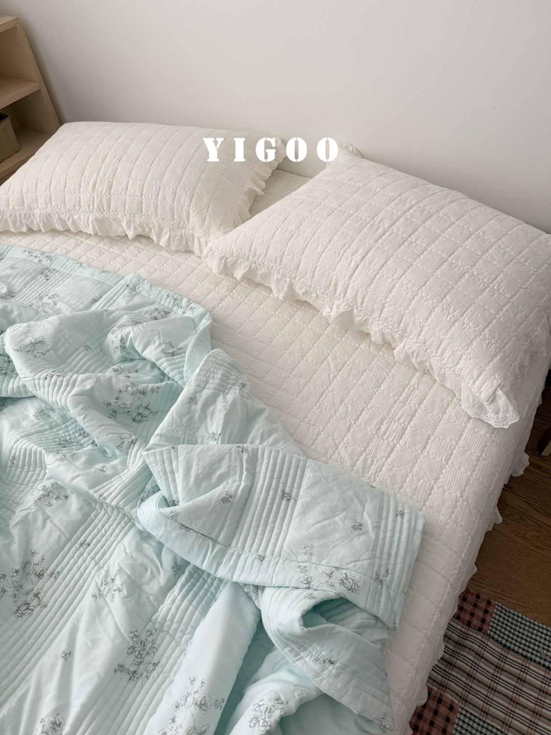 Корейское двустороннее одеяло из модала для кондиционера мягкое прохладное машинная стирка