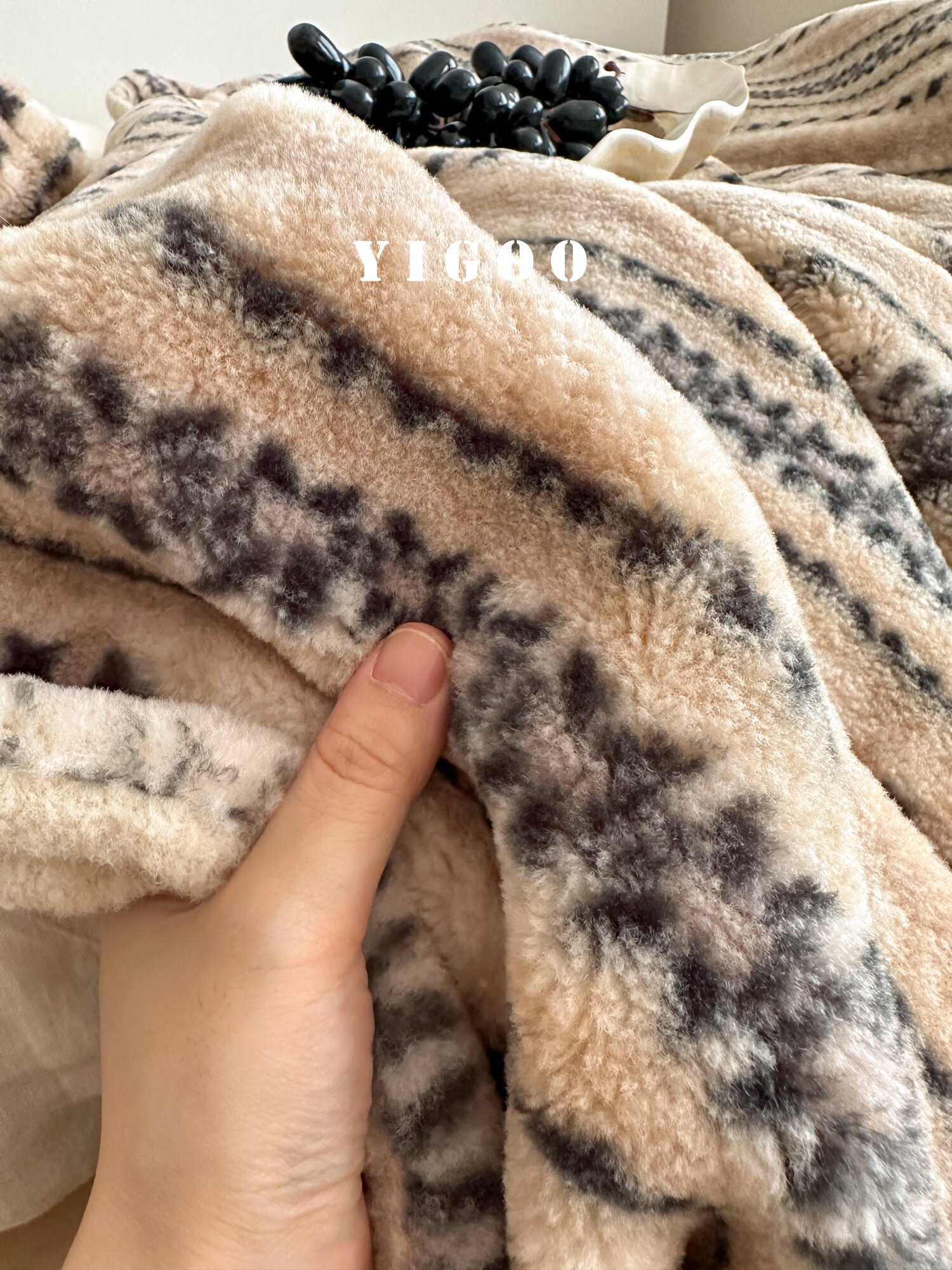 Осенне-зимнее жаккардовое покрывало под кашемир в стиле ins с узором Фэр-Айл, винтажное утолщенное одеяло для отдыха и дневного сна