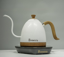  Officially authorized Zi Coffee Manor coffee Brewista slender mouth wood grain intelligent temperature control coffee hand punch pot