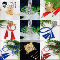 Xiuqin family ancient costume cos hair accessories two yuan men and women hair crown hairpin hair buckle Ancient costume mens hair rope hair band