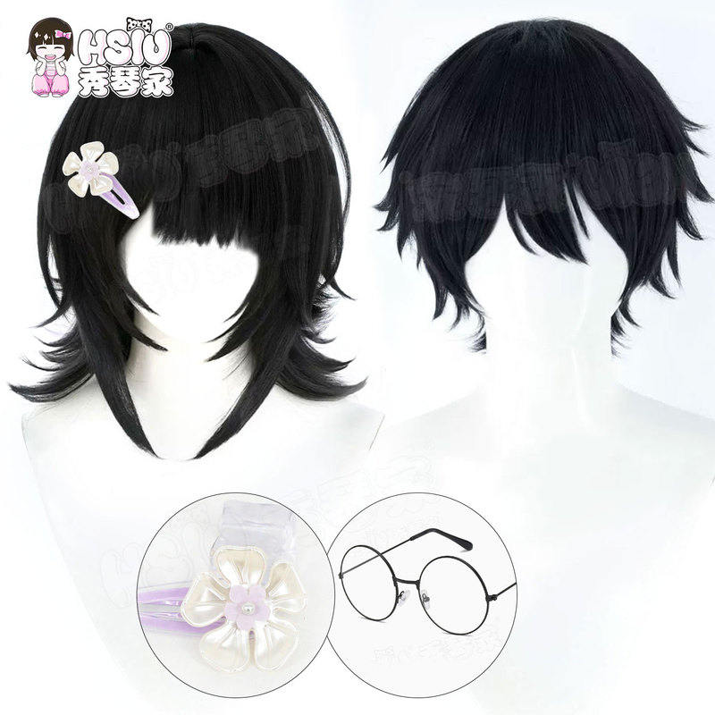 Xiuqin's Paper Wedding Dress 9 Tenlun Ning Cosplay Wig Short Sister Hair Style Sweater Set Xiuqin's Paper Wedding Dress 9 Tenlun Ning Cosplay Wig Short Sister Hair Style Sweater Set