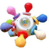 Детская хваталка из мягкой резины, погремушка, игрушка, детский прорезыватель для тренировок, 0-1 лет