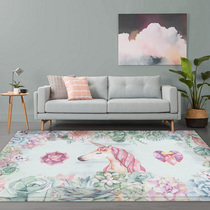 Boomer Pink Bedside Carpet Girl Hearts Princess Nordic Living Room Lins Carpet Bedrooms Full Of Cute Rugs