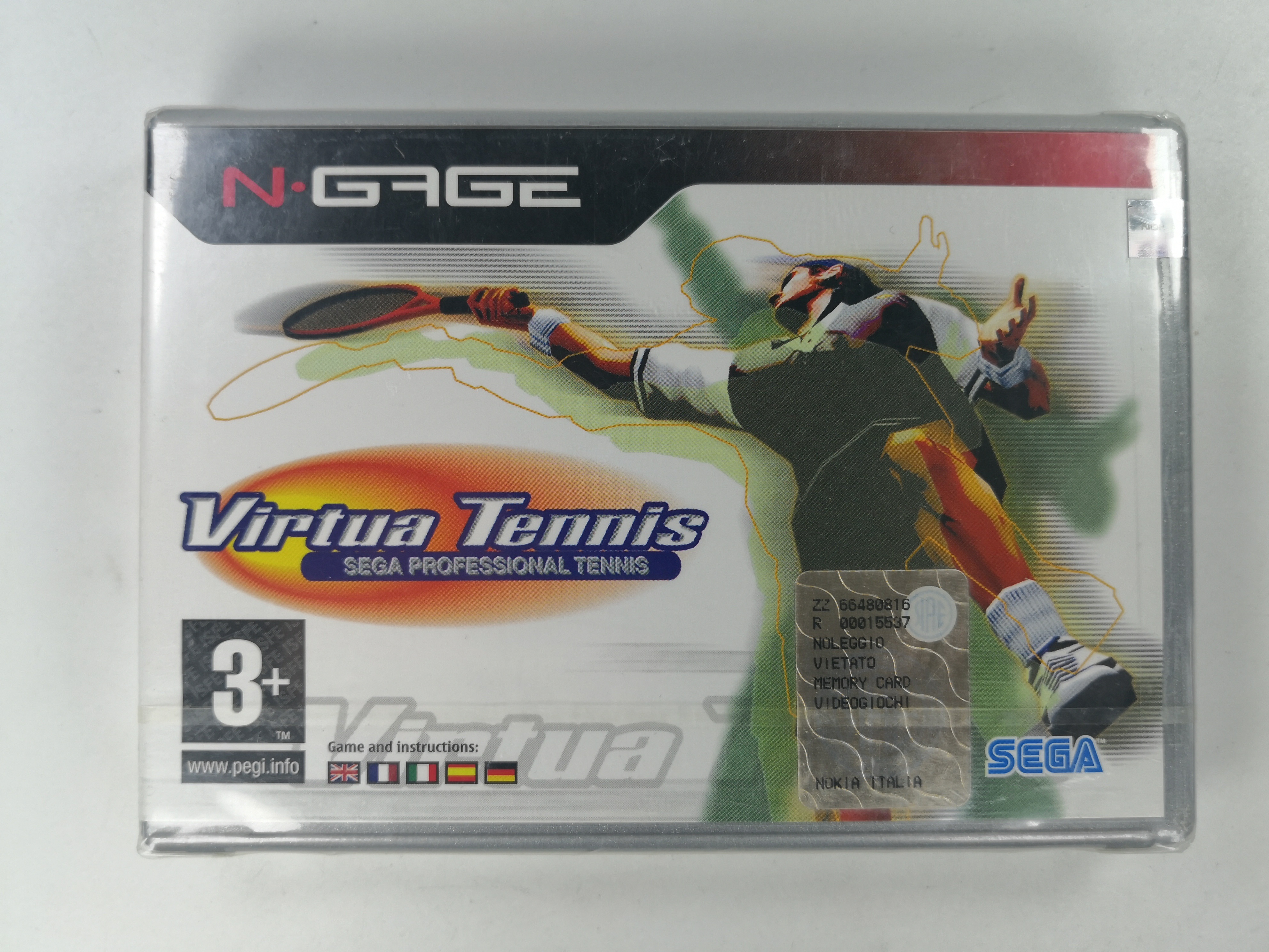 New undemolished NOKIAN-gage NG QD game tennis VIRTUA TENNIS