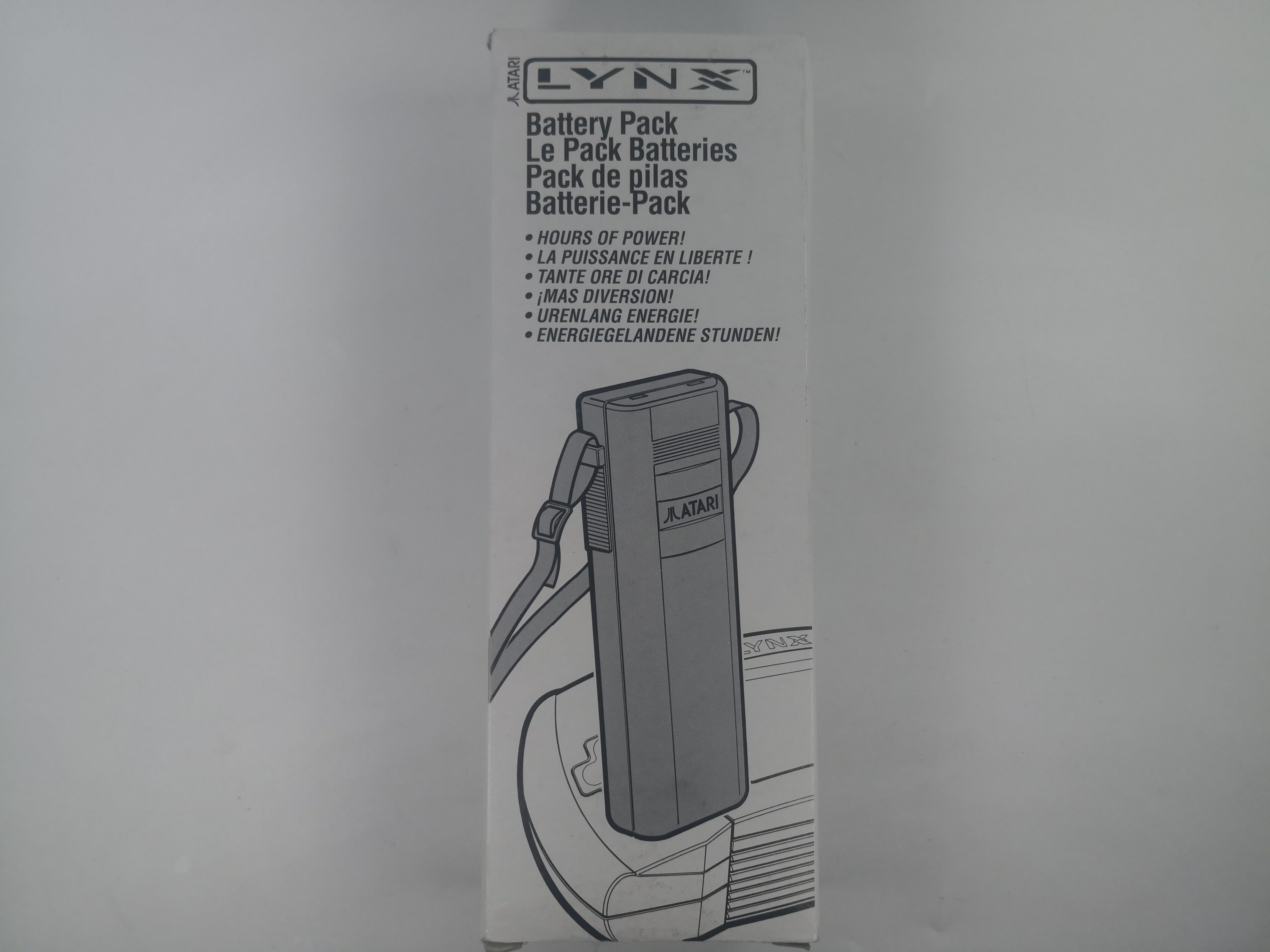 Atari Bobcat ATARI LYNX original external battery compartment