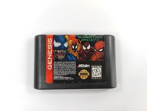 Segas original version of the Md nomad game card with Spider-Man: Separation anxiety Spider-Man