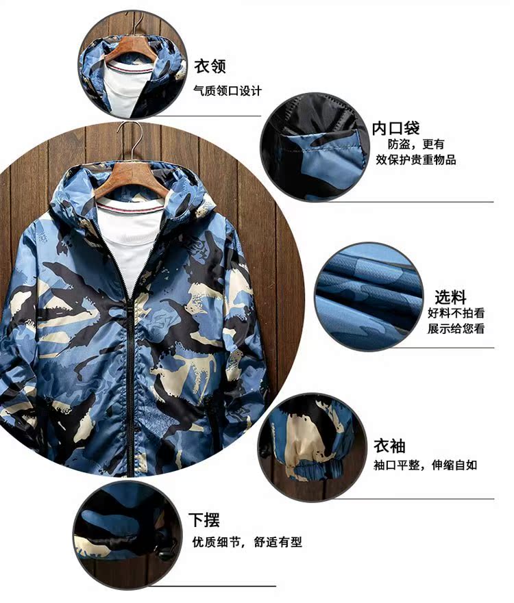 Quần áo cotton nam cộng với phân bón XL chất béo lỏng áo ấm bông chất béo thường lớn cộng với áo bông dày áo khoác chống nắng nam