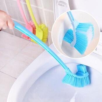 Multifunctional toilet brush plastic cleaning brush toilet brush household bathroom toilet artifact