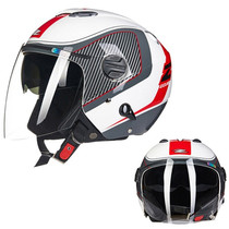 Julion ZEUS 202FB Motorcycle Helmet Autumn Winter Season Breathable Double Lenses Half Armor 3 4 Armor Spot Equipment