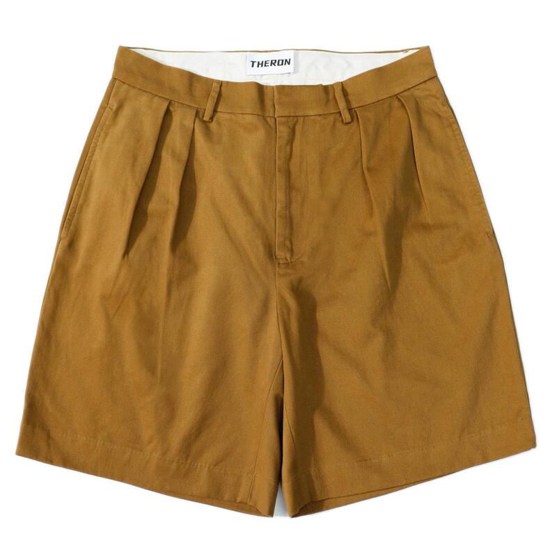 American Classic Twill Pleated Loose Fit Men's Casual Shorts 23062838 American Classic Twill Pleated Loose Fit Men's Casual Shorts 23062838