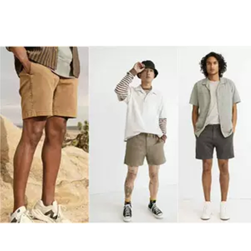 American Style m Men's Ready-To-Wear Dyed Stretch Chino Shorts 22060801