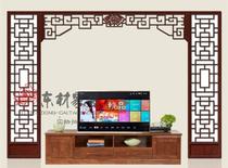 Custom Dongyang wood carving Chinese antique lattice doors and windows partition screen Solid wood door carved door lattice door background wall