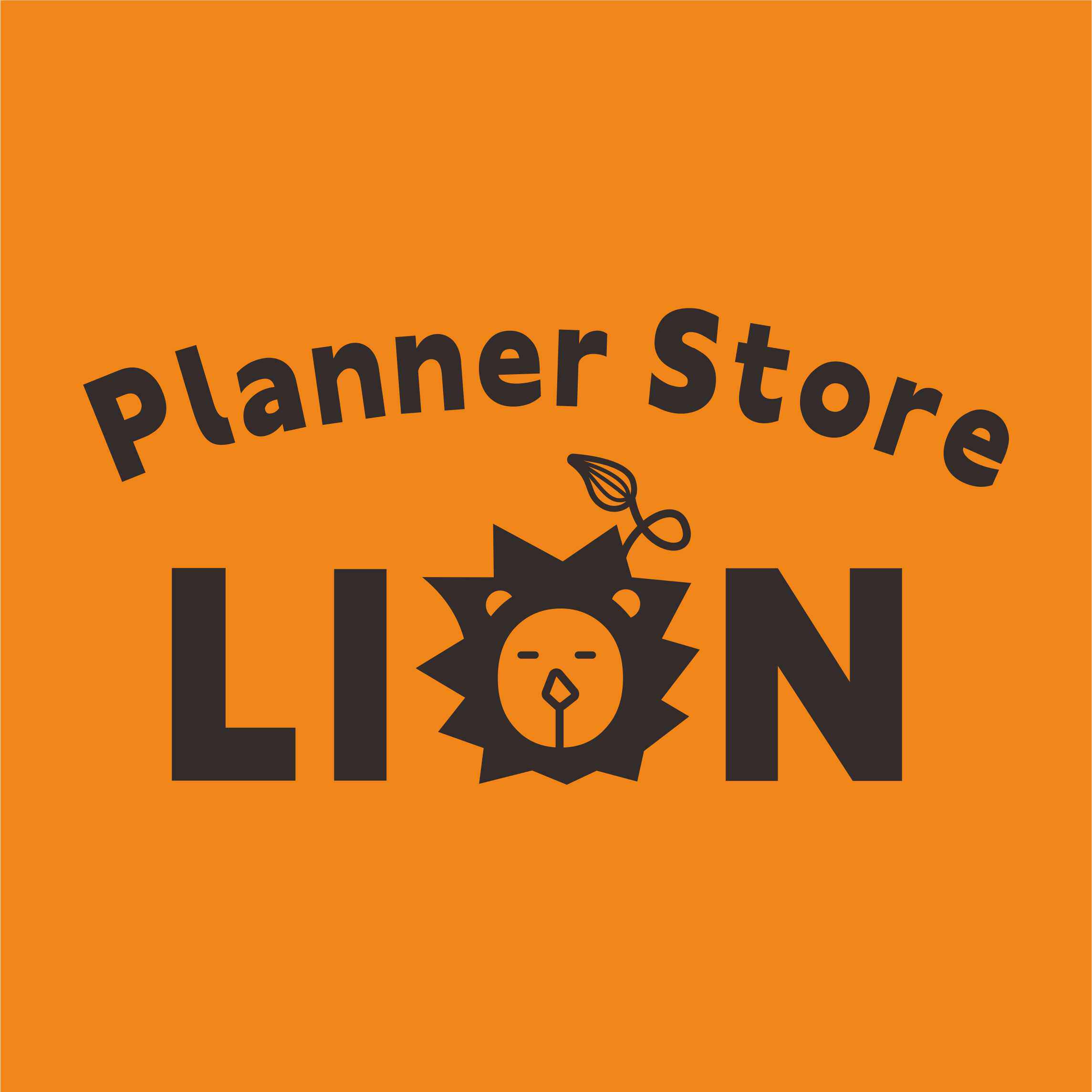 小狮纸手账馆的LOGO
