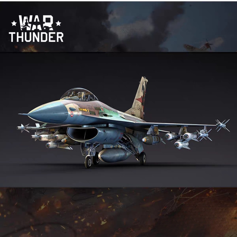 War Thunder Israel F-16A Block10 Netz F16A Eagle Gift Pack Cdk