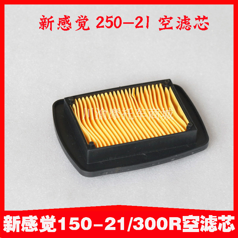 New Feeling 250 Motorcycle 250-21 300R 150-21 Motorcycle Air Filter Empty Filter Element Air Filter