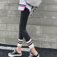 Mùa thu quần legging nữ mỏng mặc ren chân cotton cao eo bó sát quần co giãn dài quần dài quần áo nữ mùa hè giá rẻ