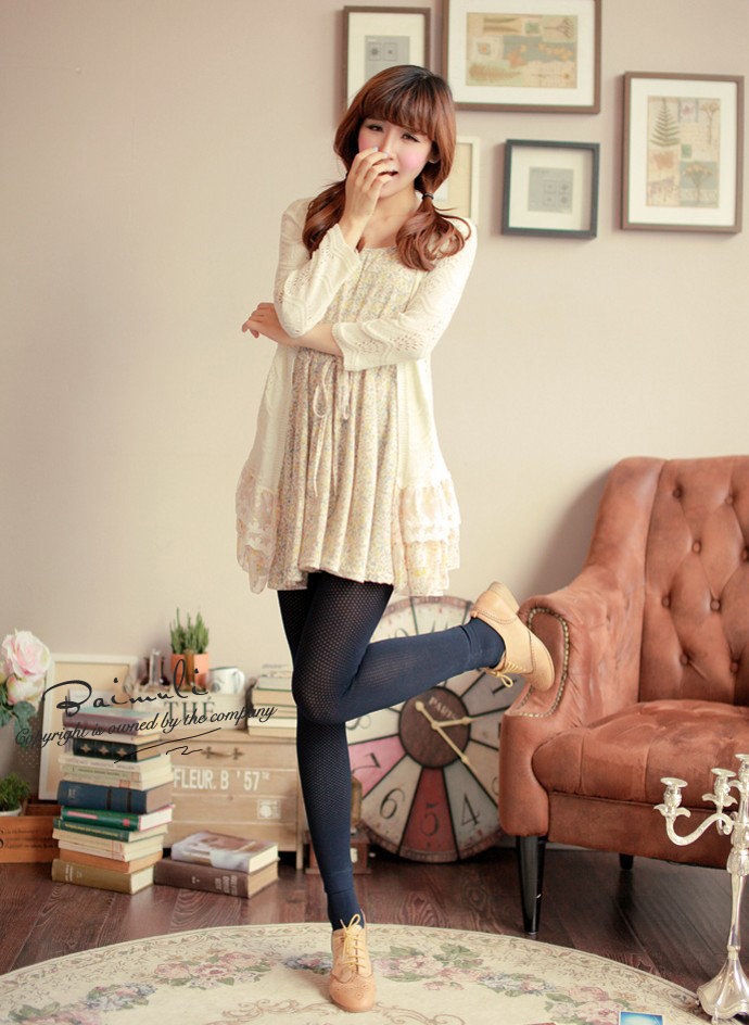 Pantalon collant jeunesse en coton - Ref 761312 Image 9