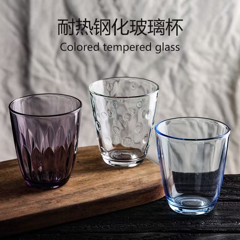 Lemeiya Tempered Glass Heat-Resistant and Explosion-Proof Juice Cup Stackable Water Cup Household High-Temperature-Resistant Tea Cup Lemeiya Tempered Glass Heat-Resistant and Explosion-Proof Juice Cup Stackable Water Cup Household High-Temperature-Resistant Tea Cup