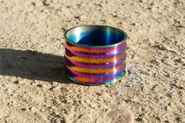 Titanium Bike 28 6mm Front Fork Titanium Color color gasket cushion ring SW01