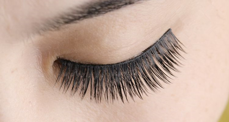 H9 lông mi giả tự nhiên trang điểm nude mô phỏng dày giai đoạn trang điểm lông mi cứng cuống lưới màu đỏ nghệ sĩ trang điểm mới bắt đầu châu Âu và Mỹ - Lông mi giả lông mi chồn