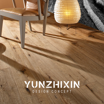 Merchant floor three layers solid wood floor lock lock environmental protection bedroom modern oak floor manufacturer E0