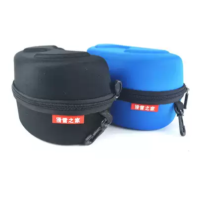 Ski home hot sale super large ski mirror box waterproof pressure resistant square portable with glasses case ski glasses case