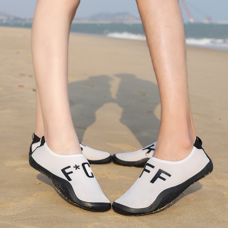 Treadmill shoes beach socks shoes quick-drying non-slip swimming shoes men and women diving snorkeling wading soft shoes exercise bike shoes