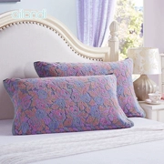 AILANDI sặc sỡ tăng jacquard bông gối bao gồm một cặp chính hãng cao cấp mềm mại và thoải mái gối vợ chồng vận chuyển - Khăn gối