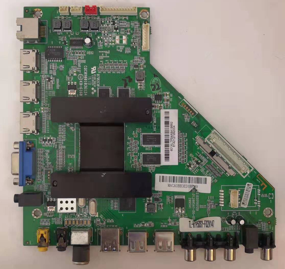 Original dress Sanyo 50CE1168R3 Main board 1 30 01 2995A1-00-05 Screen V500DK2-QS1