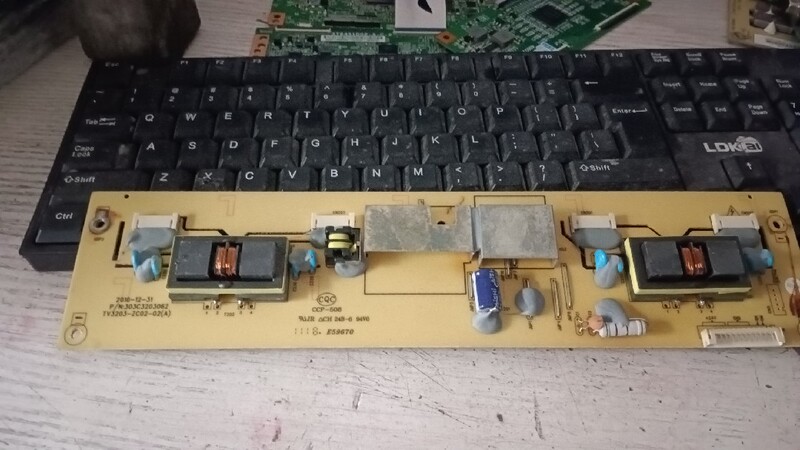 Tcl L32E10 Backlight Board Tv3203-Zc02-02(a) High Voltage Board 303C3203063