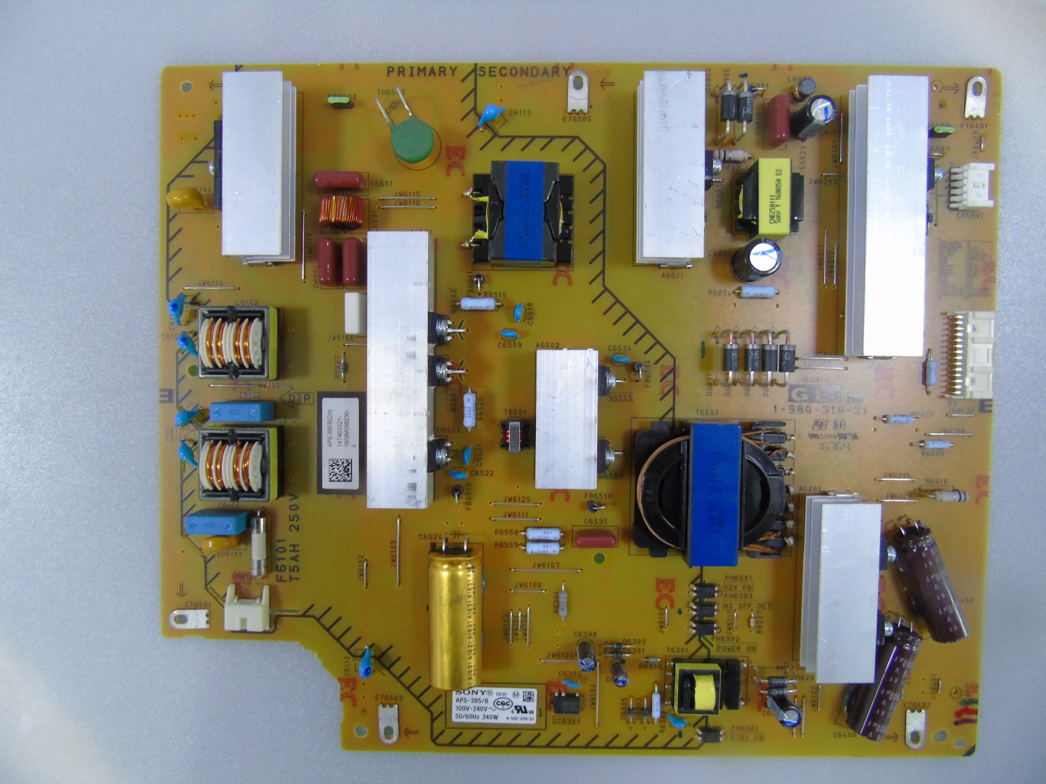 Sony KD-55X7000D 55X8000C original power supply board APS-395 B 1-980-310-21-11