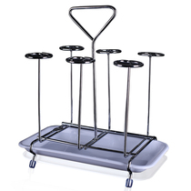 6 Cup holder creative fashion Cup shelf drain cup holder glass cup holder water cup storage rack tea cup holder household