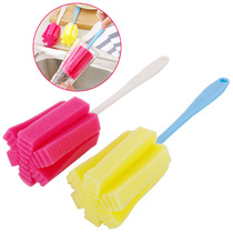Glass cleaning brush long handle brush Cup brush Cup brush long bottle Tea Cup brush wash cup sponge brush kitchen brush