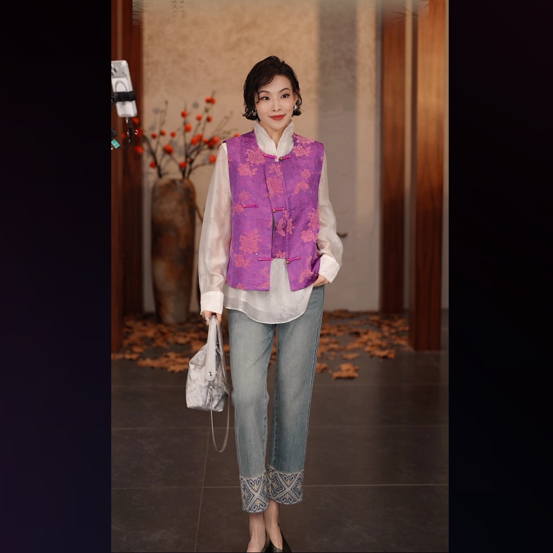 【Xiwen Premium】 Jeans W4116 Thigh Circumference 56